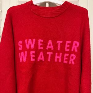 A New Day Red Sweater - XXL